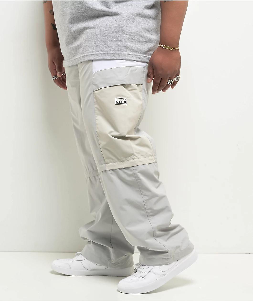 Pro Club Greyscale Convertible Windbreaker Pants Product Image
