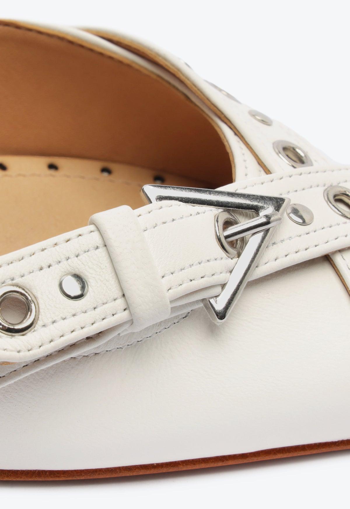 Vinnie Mule Leather Pump Product Image