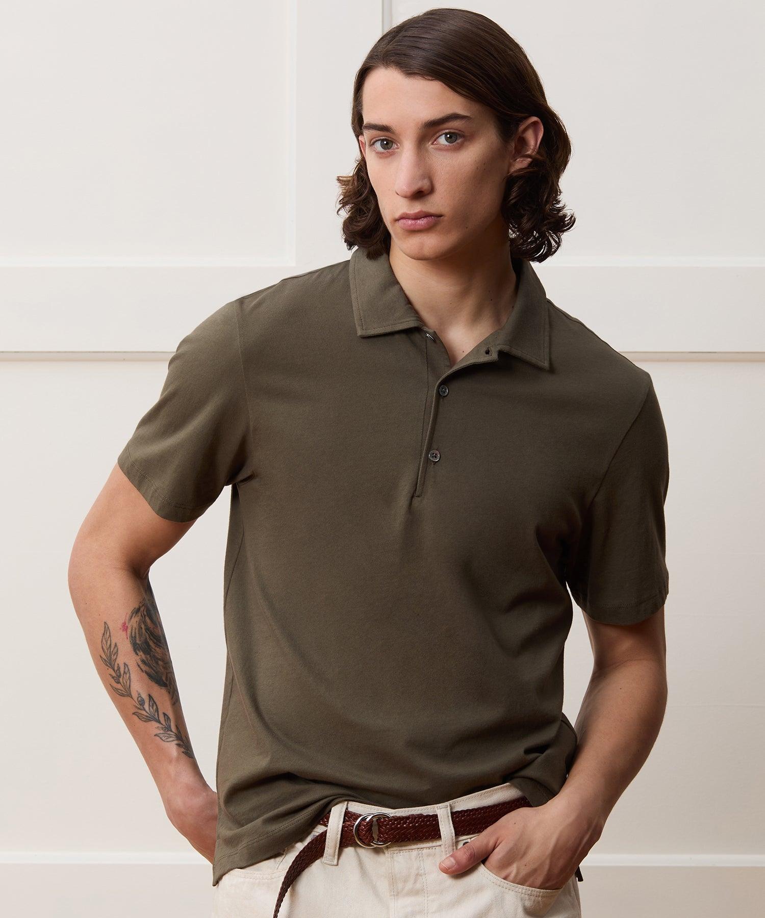 Made In L.A. Jersey Polo Product Image