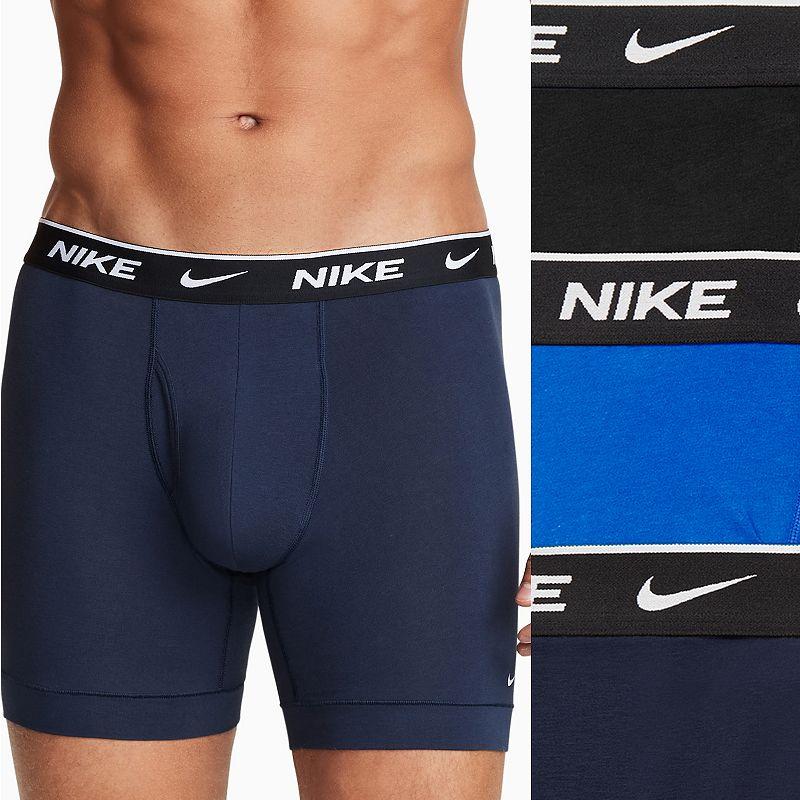 Nike Mens Stretch Cotton Boxer Briefs (3-Pack Product Image