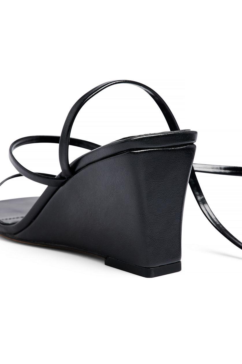 Basic Strappy Wedge Heels Product Image