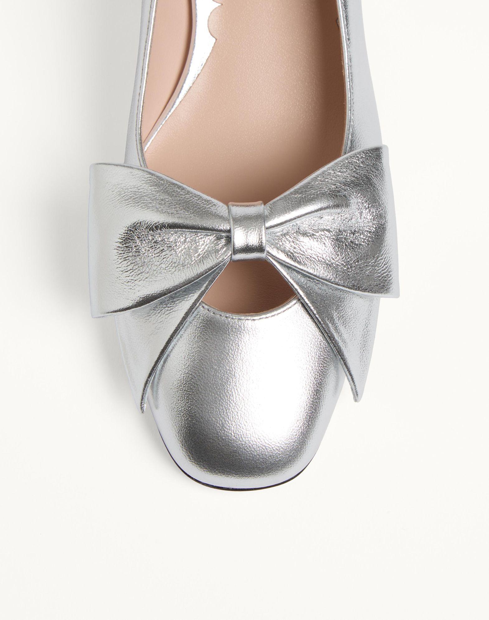 Bowow Pumps In Laminated Nappa 45Mm Product Image