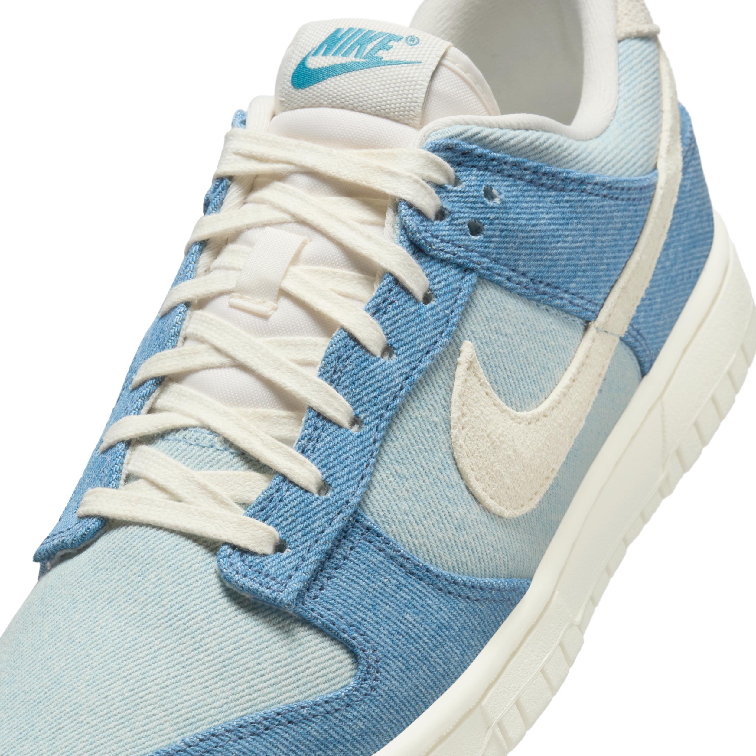 Nike Womens Dunk Low Denim Shoes | IH5073-006 Product Image
