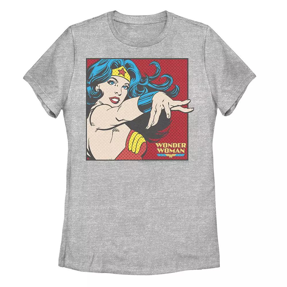 Juniors' DC Comics Wonder Woman Pop Art Portrait Graphic Tee, Girl's,  Product Image