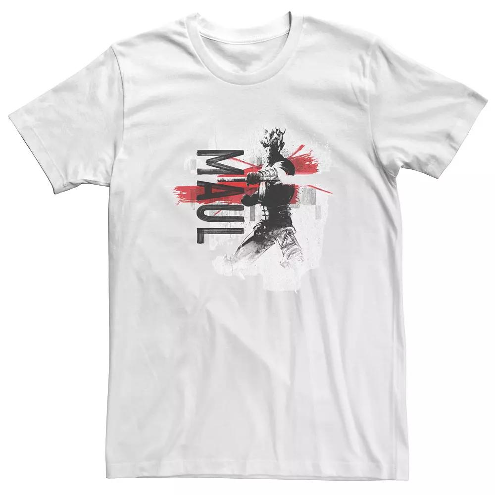 Big & Tall Star Wars Maul Collage Tee, Men's,  Product Image