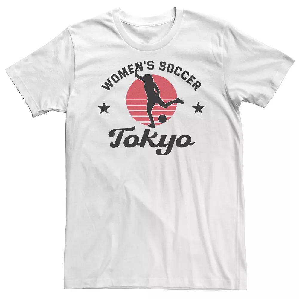 Big & Tall Women's Soccer Tokyo Tee,  Product Image