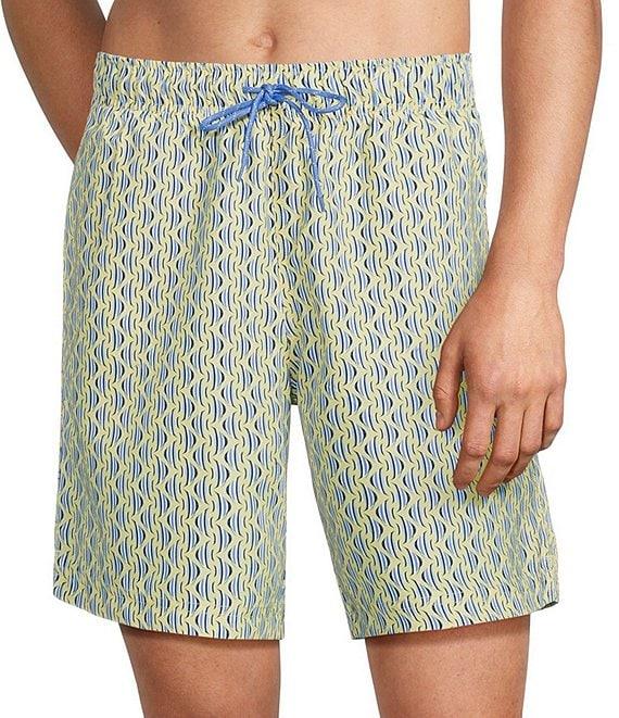 Roundtree & Yorke Tropical Fish 8#double; Swim Trunks Product Image