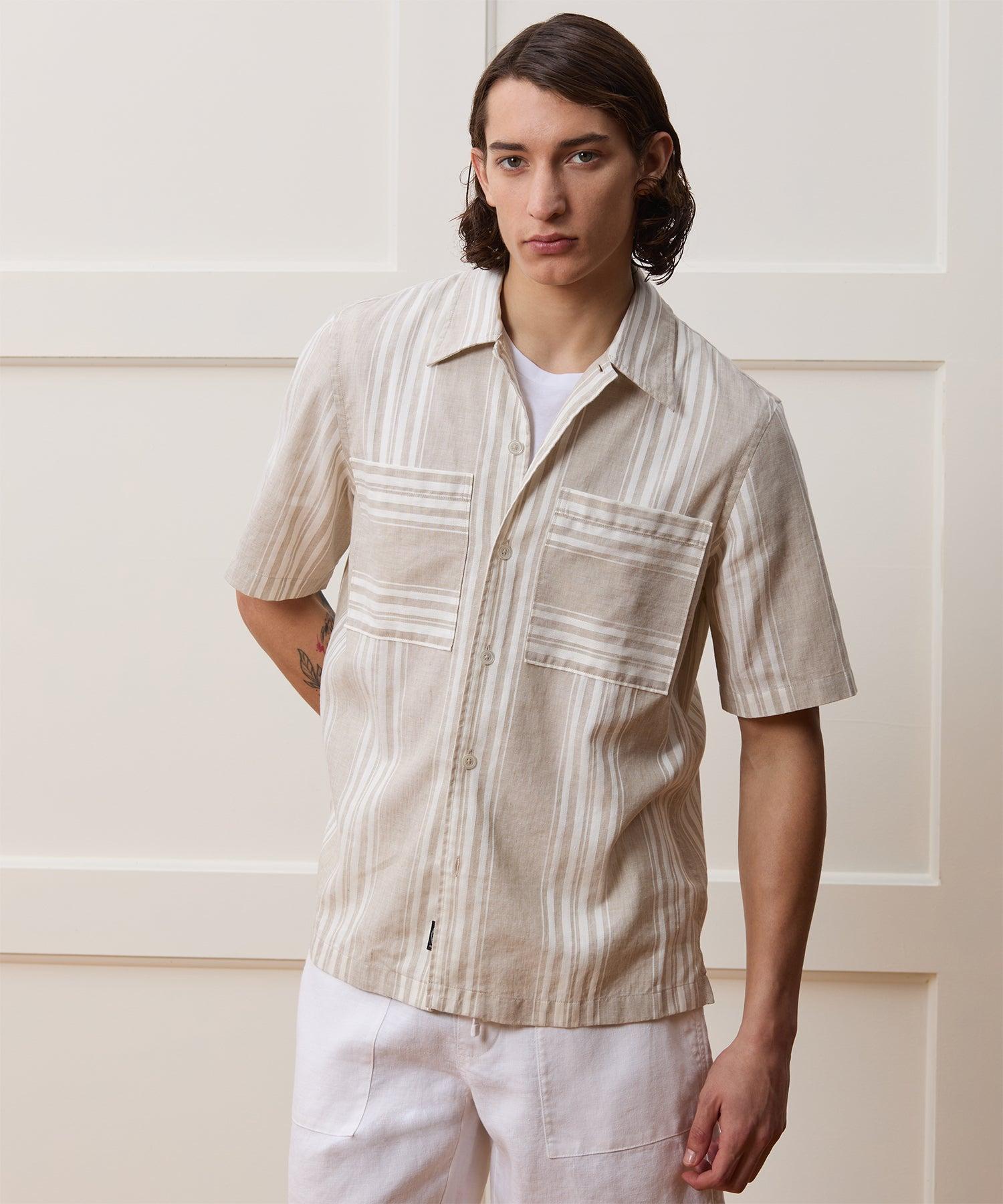 Linen Carpenter Shirt Product Image