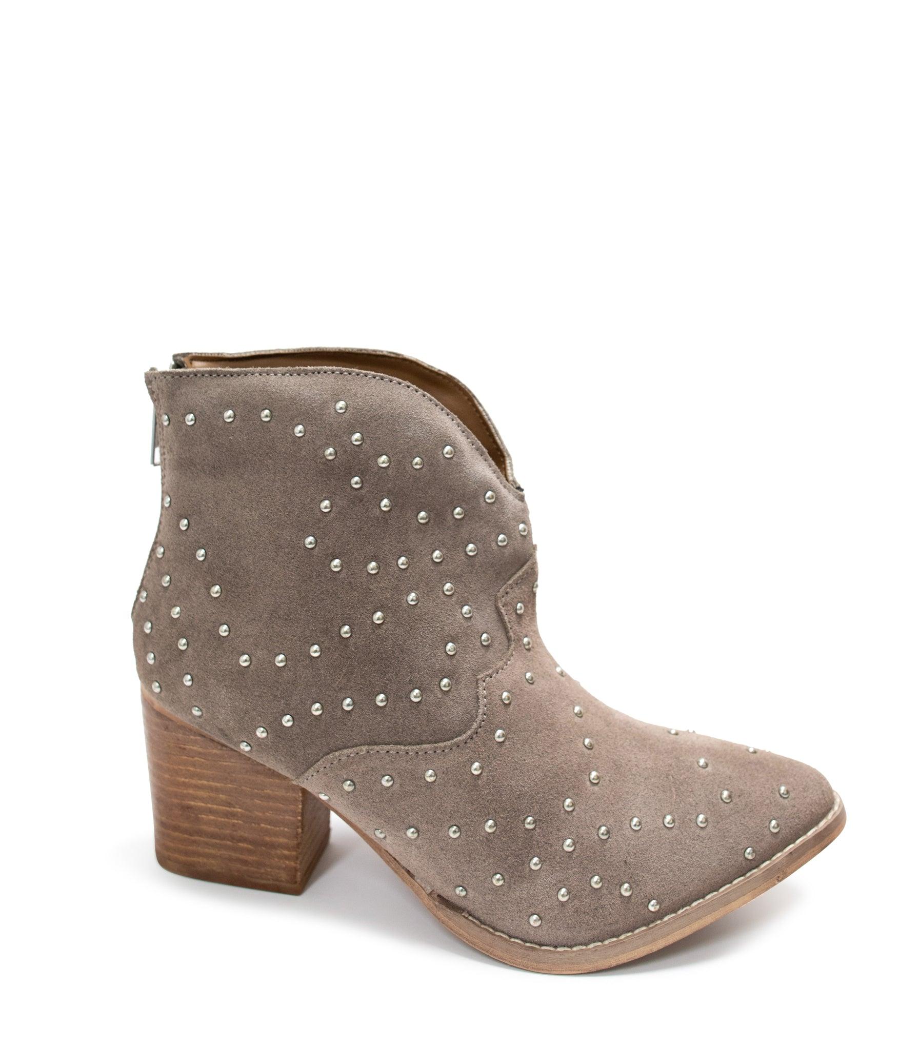 Twilight Studded Heeled Ankle Boot in Denim (Online Exclusive) Product Image