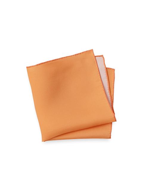 Solid Silk Pocket Square - Burgundy Product Image