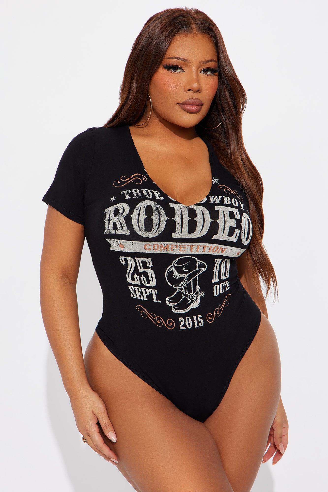 Rodeo Remix Bodysuit - Black Female Product Image