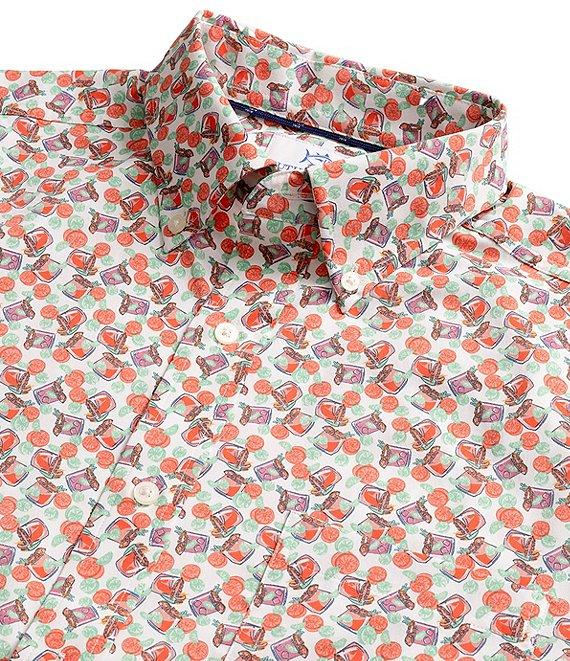 Southern Tide Intercoastal Paloma Paradise Short Sleeve Woven Shirt Product Image