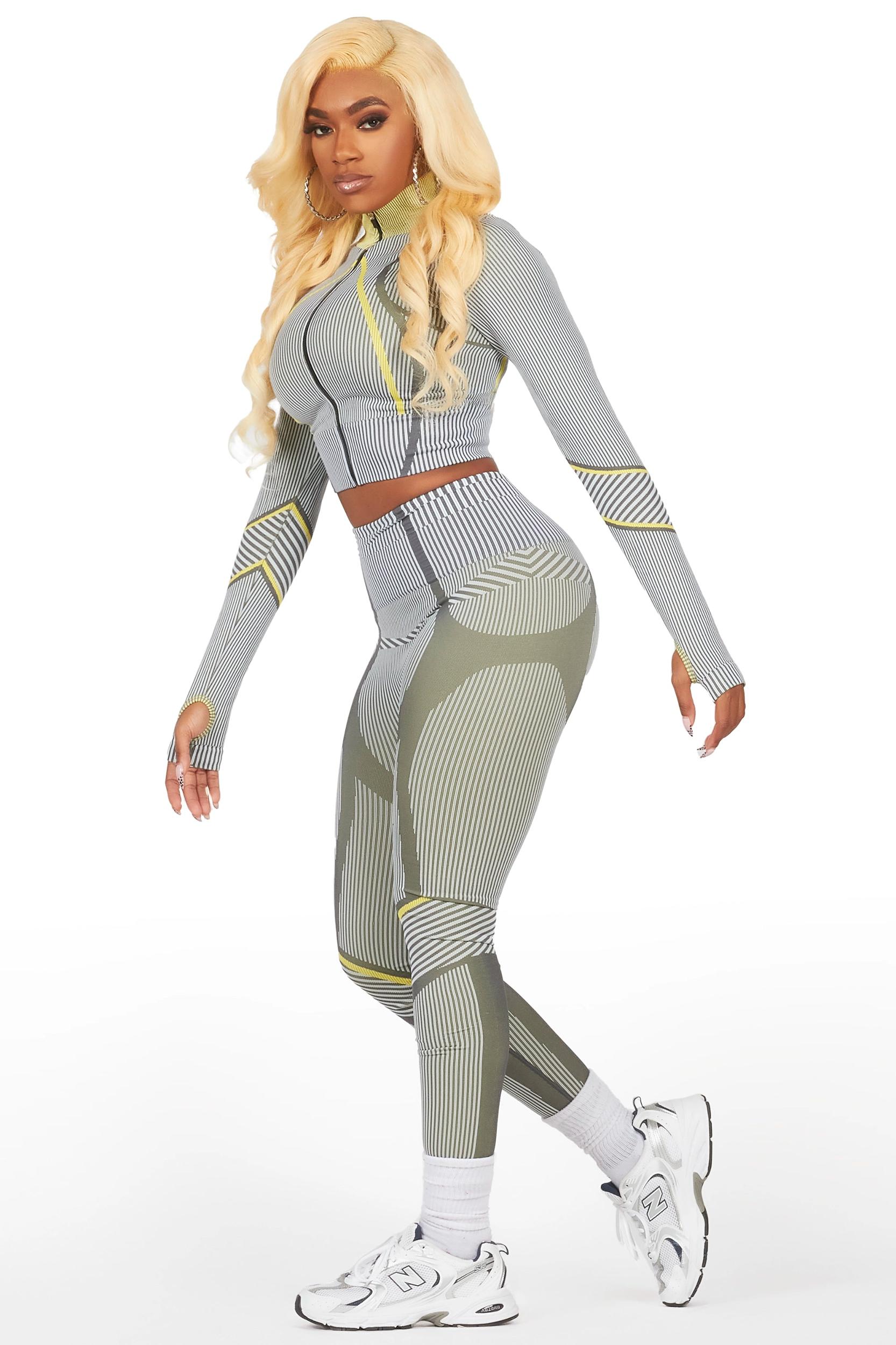 Nikki Hot Pink Painted Active Set Female Product Image