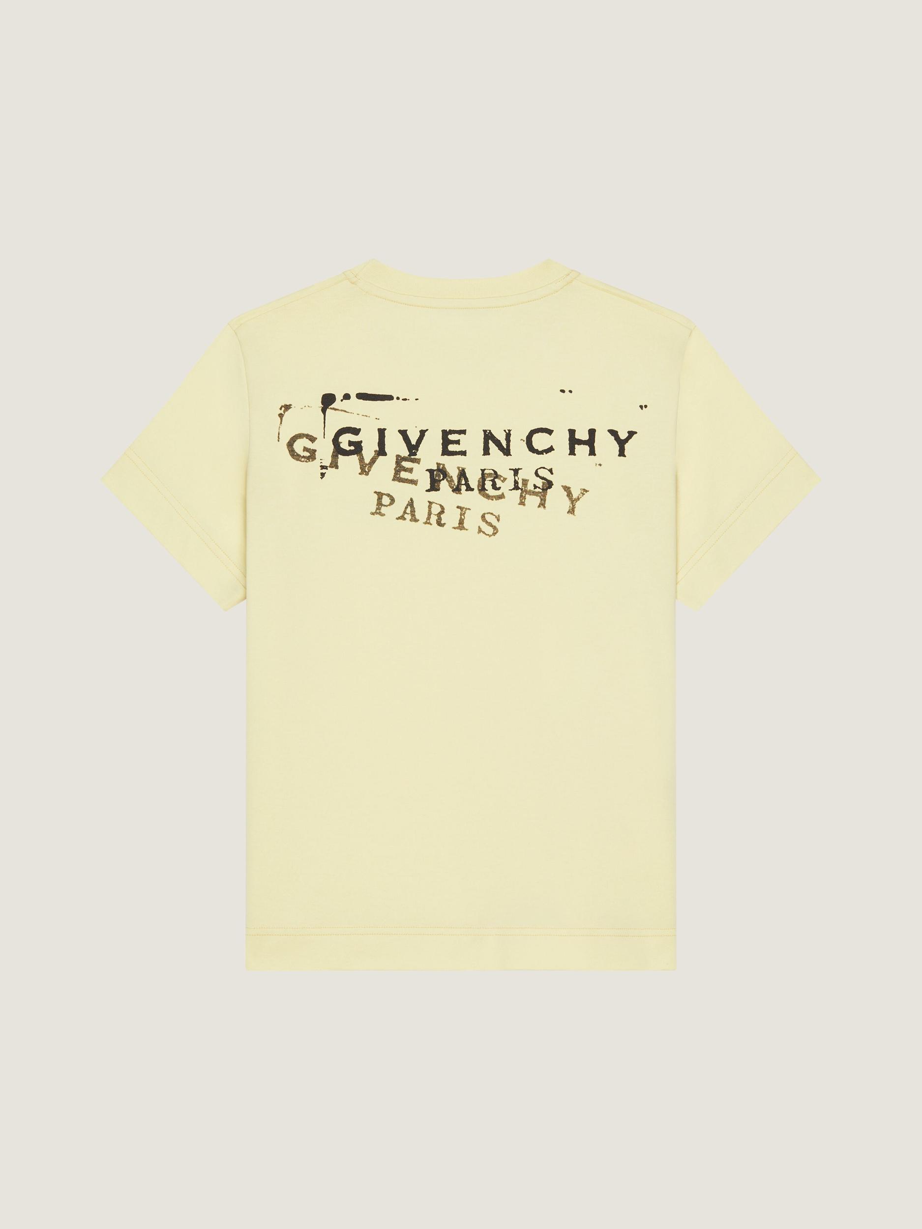 T-shirt in cotton with Givenchy Stamp print Product Image