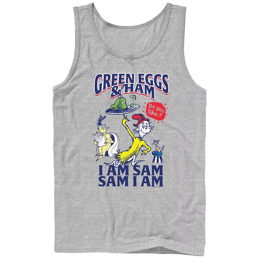 Men's Dr. Seuss Green Eggs And Ham Do you Like Them? Graphic Tank,  Product Image