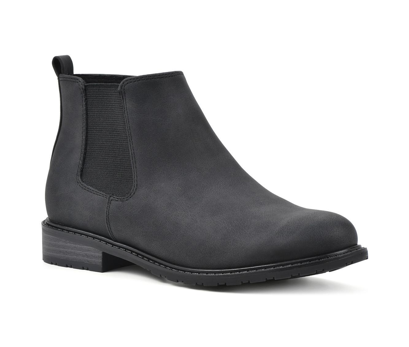 Women's White Mountain Caching Chelsea Booties Product Image