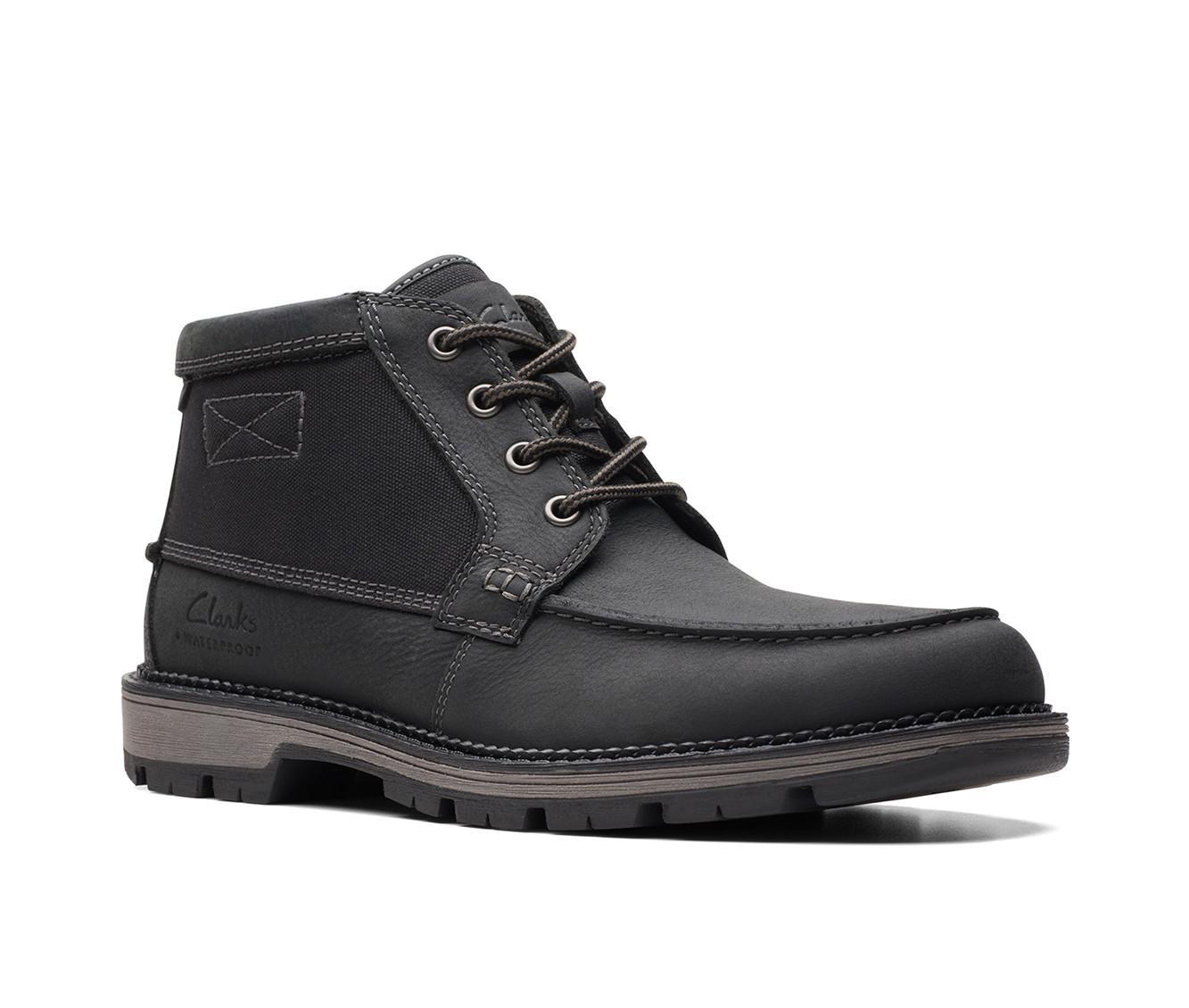 Men's Clarks Maplewalk Moc Toe Casual Boots Product Image