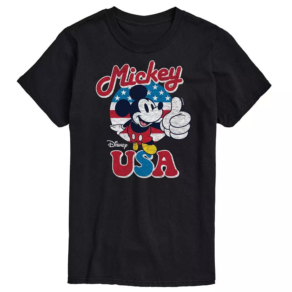 Disney's Mickey Mouse Men's USA Americana Graphic Tee,  Product Image