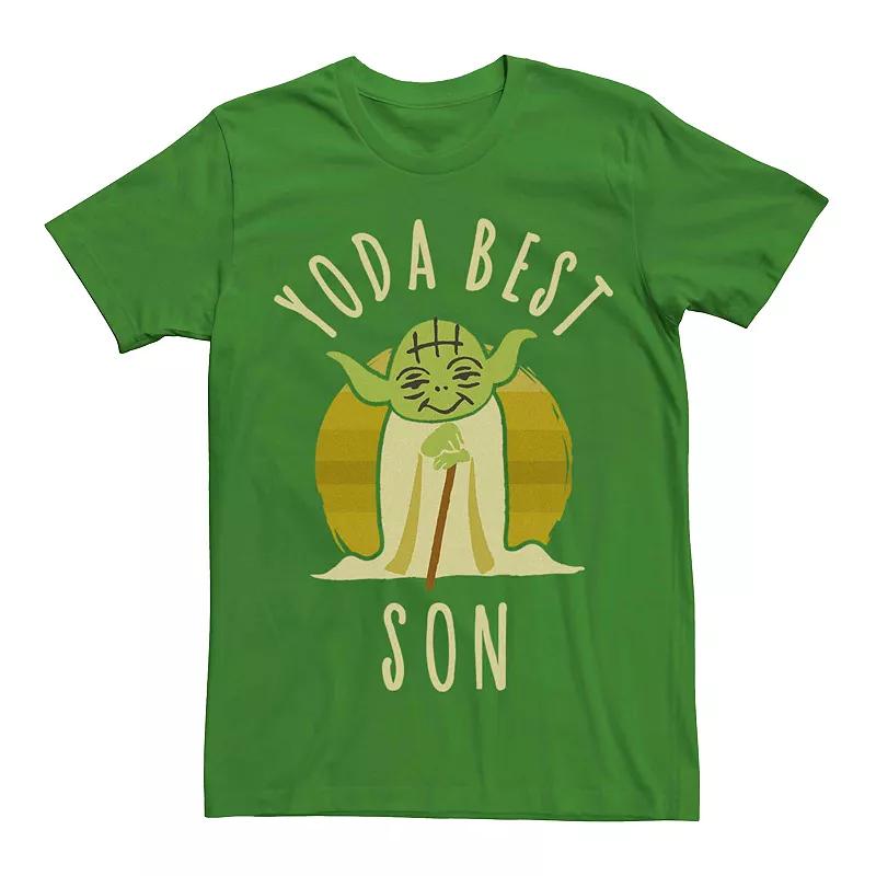 Men's Star Wars Yoda Best Son Doodle Graphic Tee,  Product Image