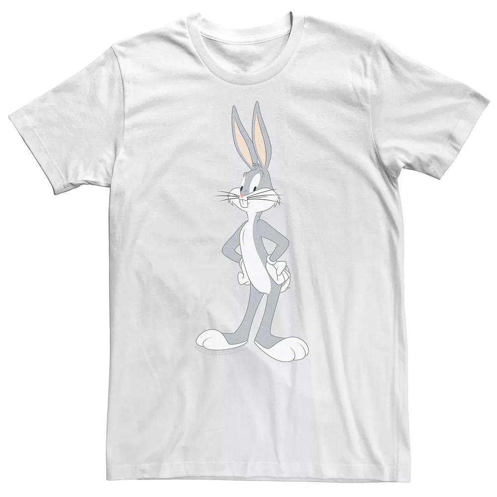 Big & Tall Looney Tunes Bugs Bunny Stance Portrait Tee, Men's,  Product Image