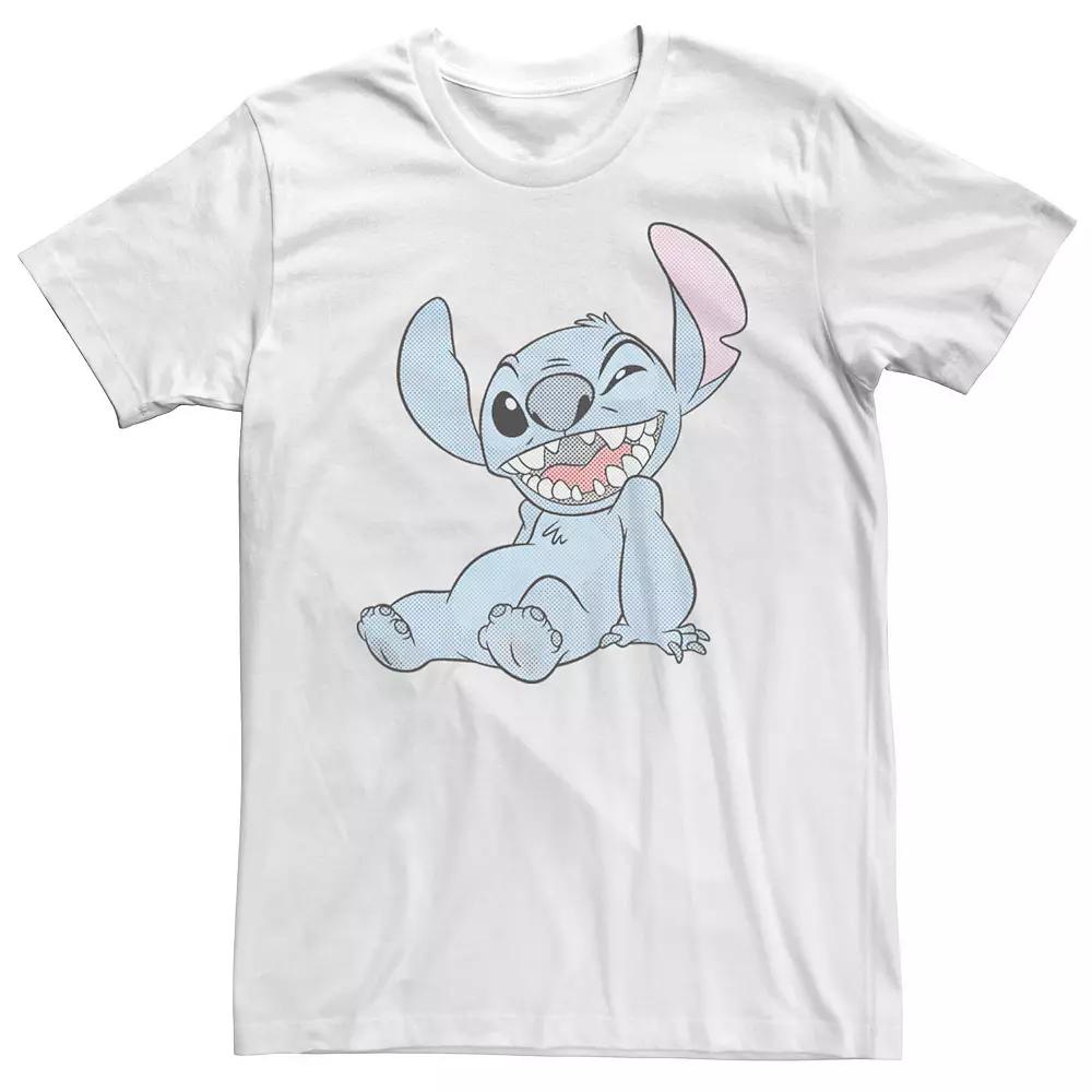 Big & Tall Disney Lilo & Stitch Pop Art Comic Stitch Tee, Men's,  Product Image