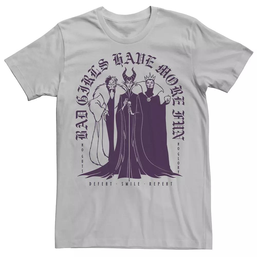 Disney's Villains Men's Bad Girls Have More Fun Tee,  Product Image