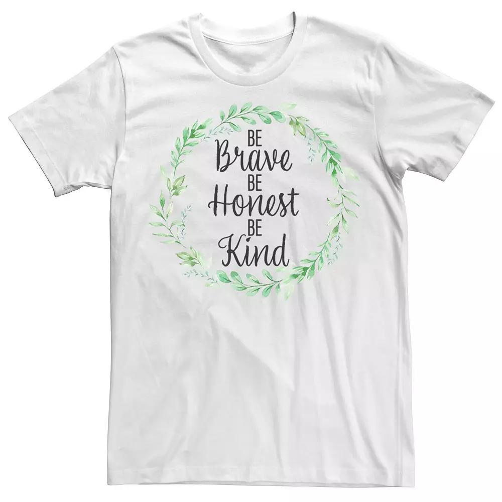 Men's Fifth Sun Brave Honest Kind Script Tee,  Product Image