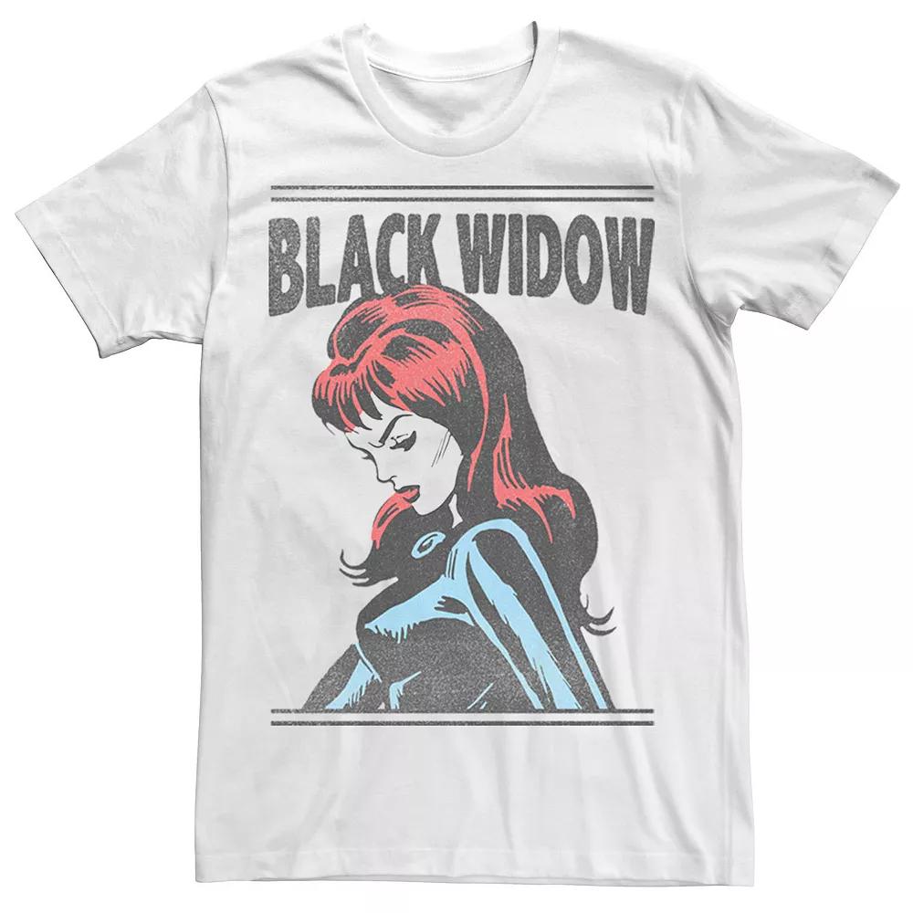 Men's Marvel Black Widow Simple Profile Tee,  Product Image