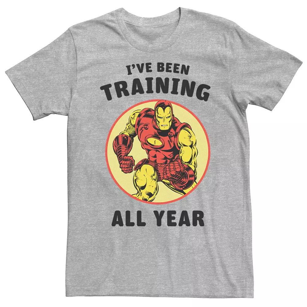Men's Marvel Iron Man Training All Year Tee,  Product Image