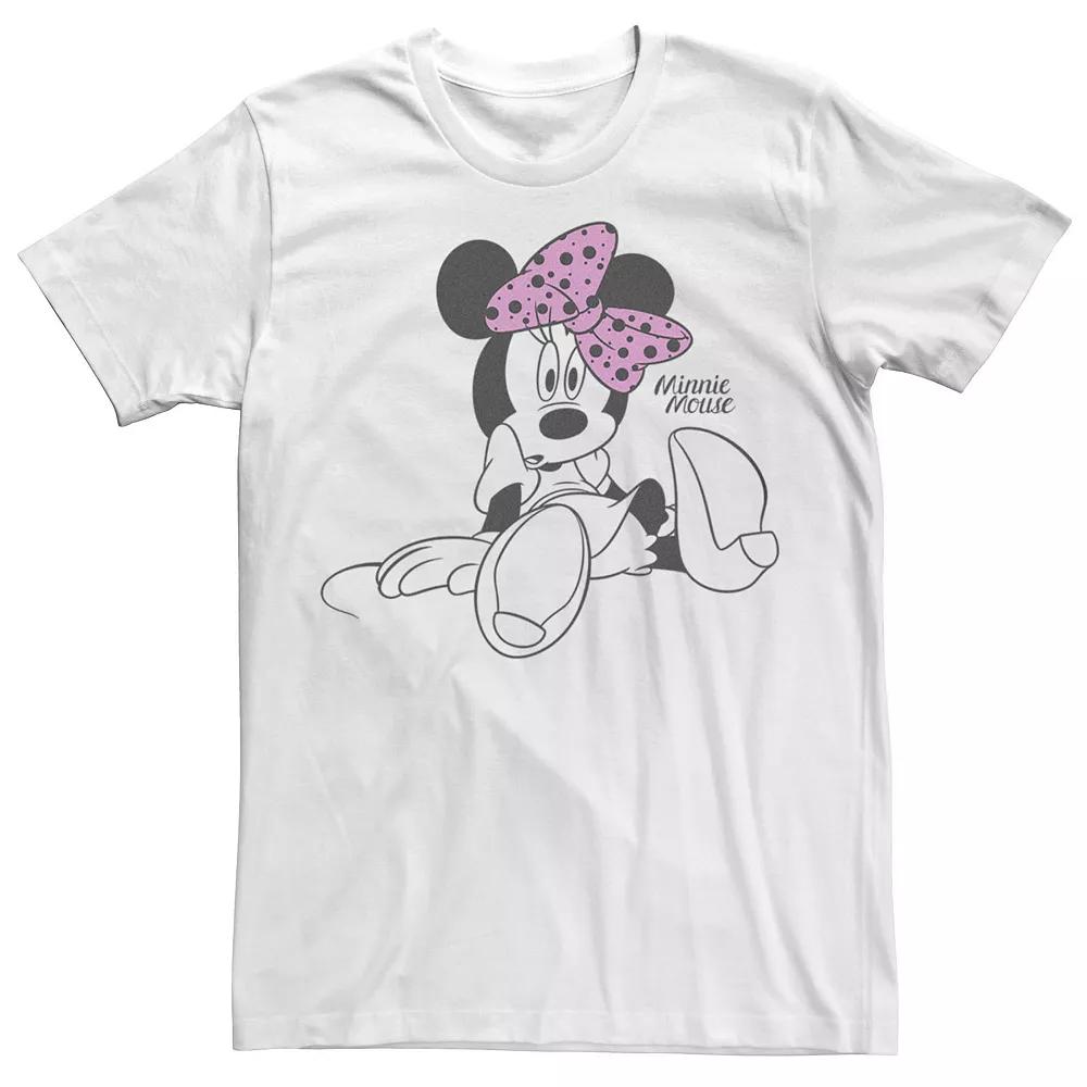 Disney's Minnie Mouse Shocked Juniors' Boyfriend Graphic Tee, Women's,  Product Image