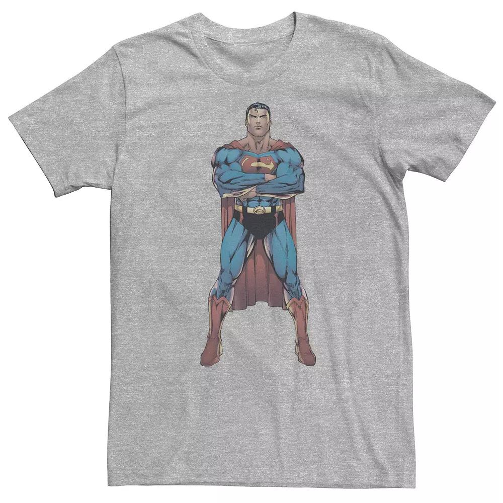 Big & Tall DC Comics Superman Power Stance Comic Poster Tee, Men's,  Product Image
