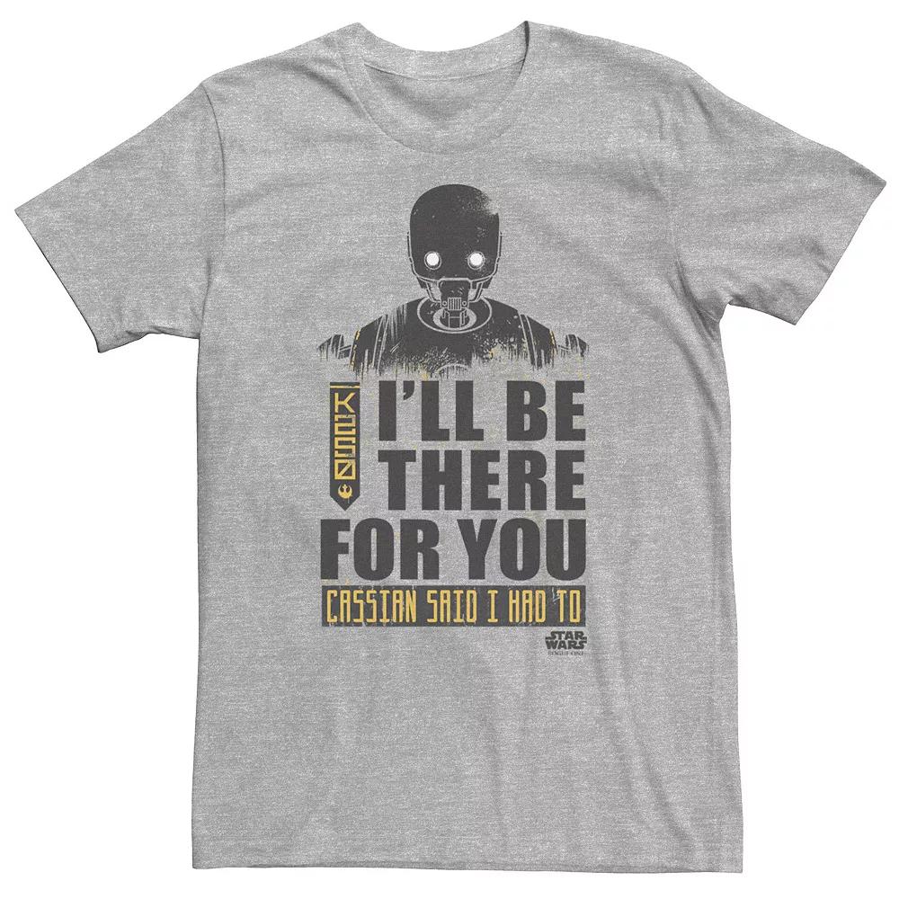 Big & Tall Star Wars K-2S0 Quote Poster Tee, Men's,  Product Image
