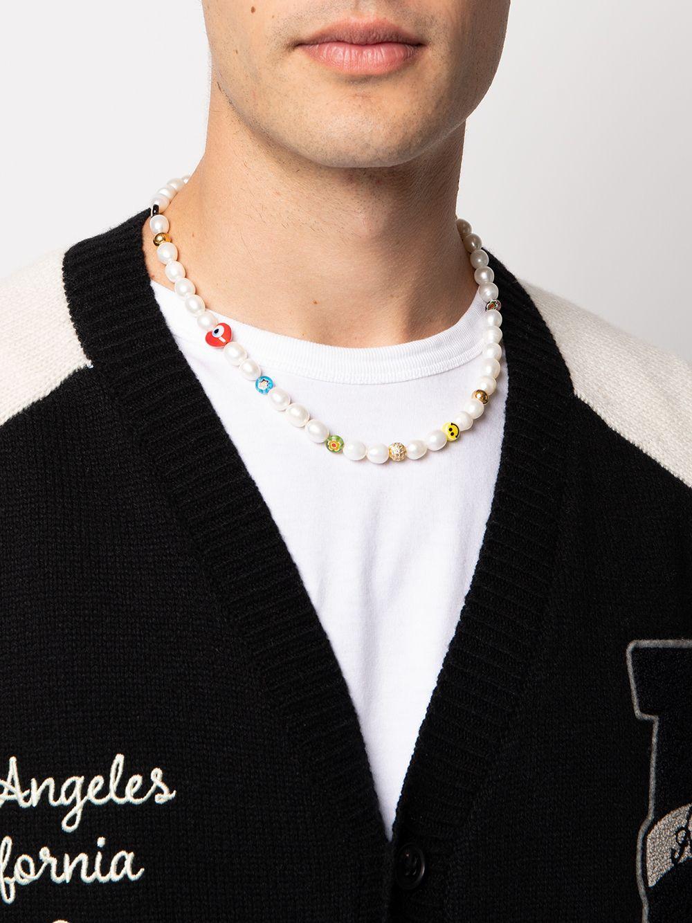 pearl detail necklace Product Image