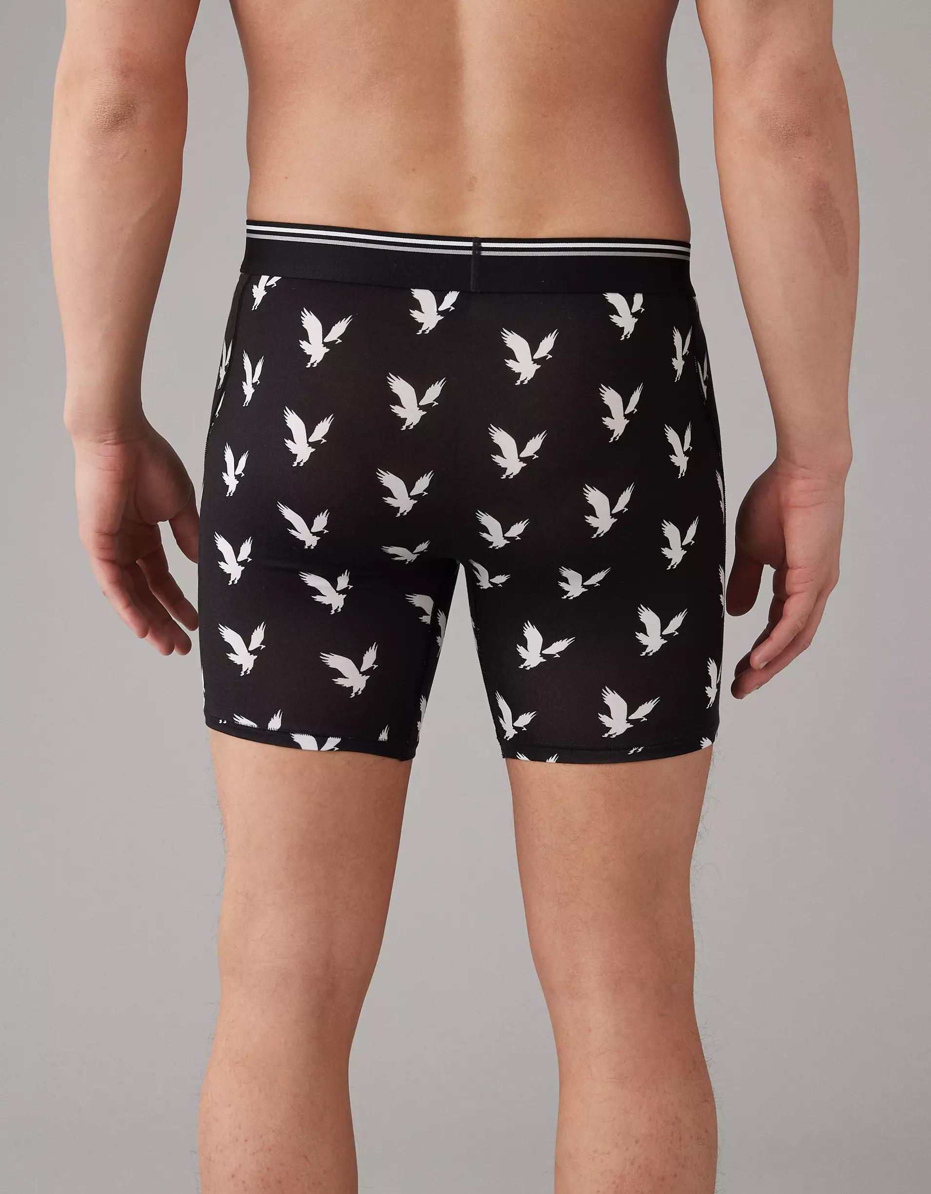 AEO Men's Snoopy Camp 6" Ultra Soft Boxer Brief Product Image