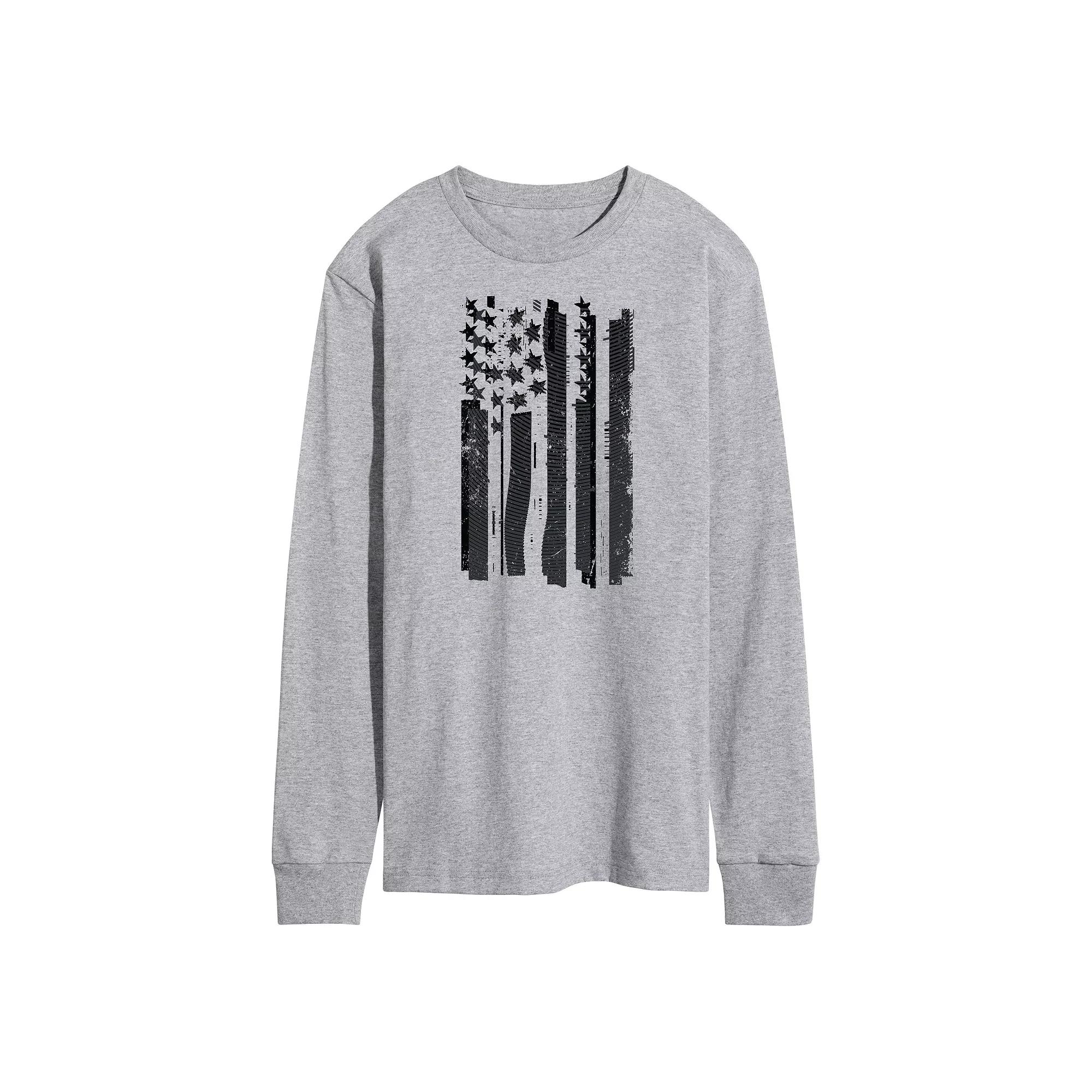 Men's Glitched Freedom Graphic Tee,  Product Image