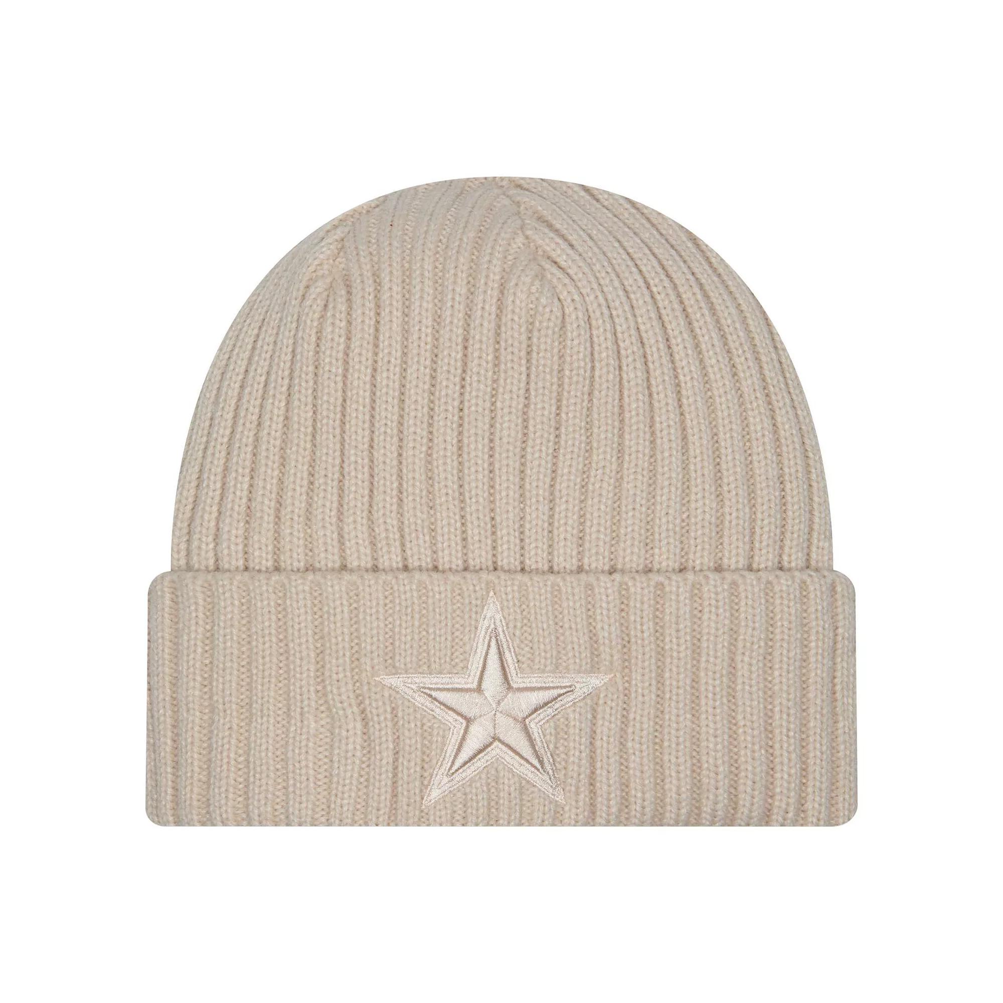 Men's New Era Stone Dallas Cowboys Color Pack Cuffed Knit Hat, Team Product Image