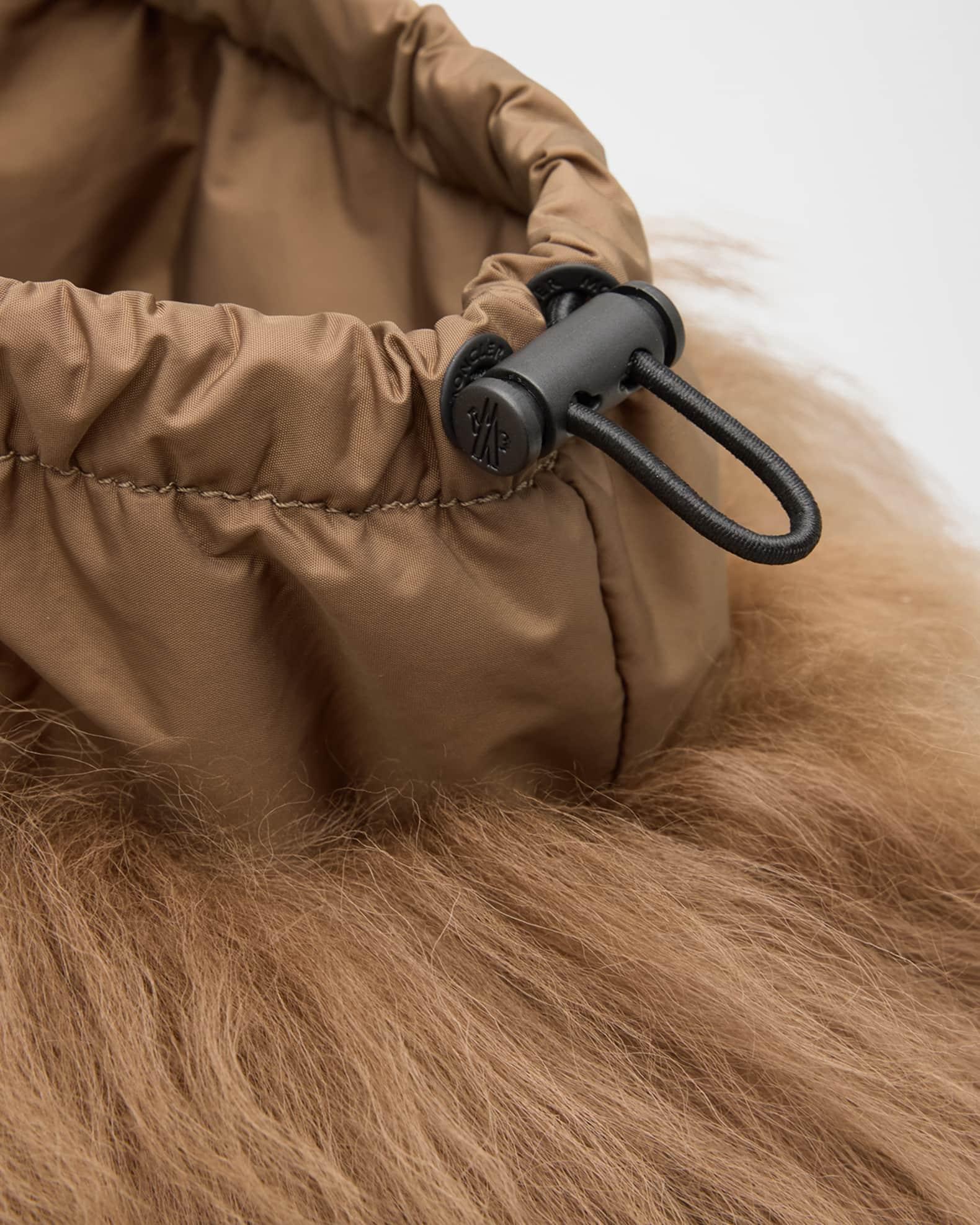 Gaia Shaggy Shearling Tall Snow Boots Product Image