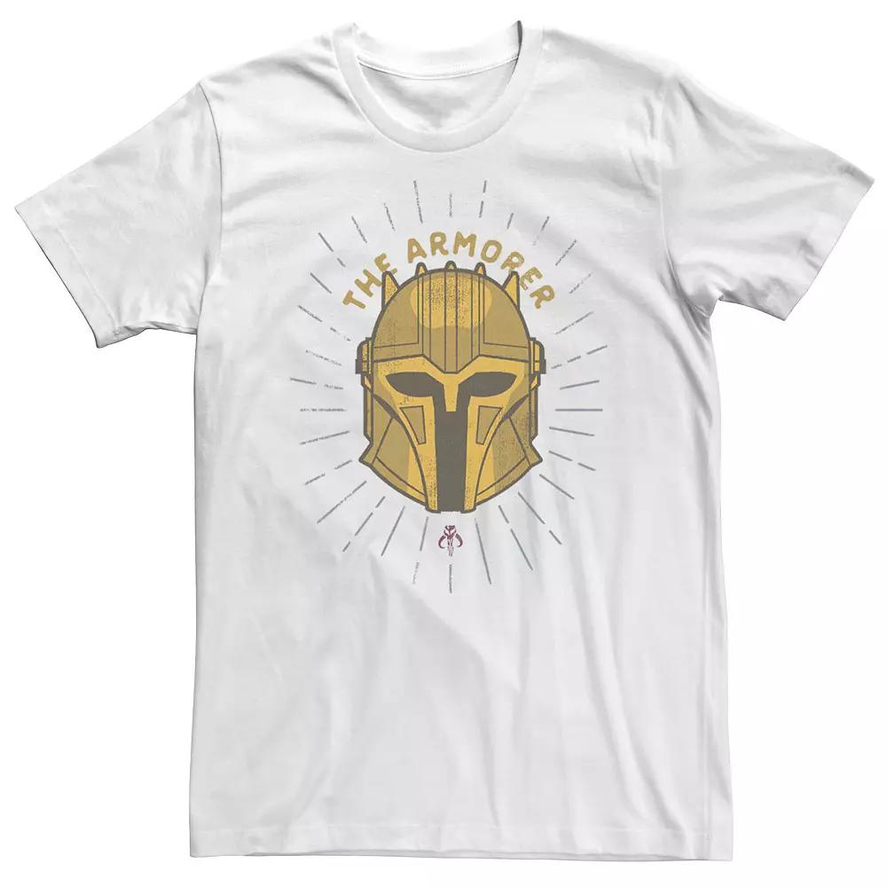 Big & Tall Star Wars The Mandalorian The Armorer Helmet Tee, Men's,  Product Image