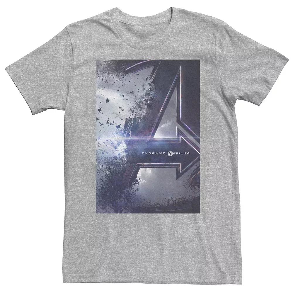 Big & Tall Marvel Avengers Endgame Movie Poster Tee, Men's,  Product Image