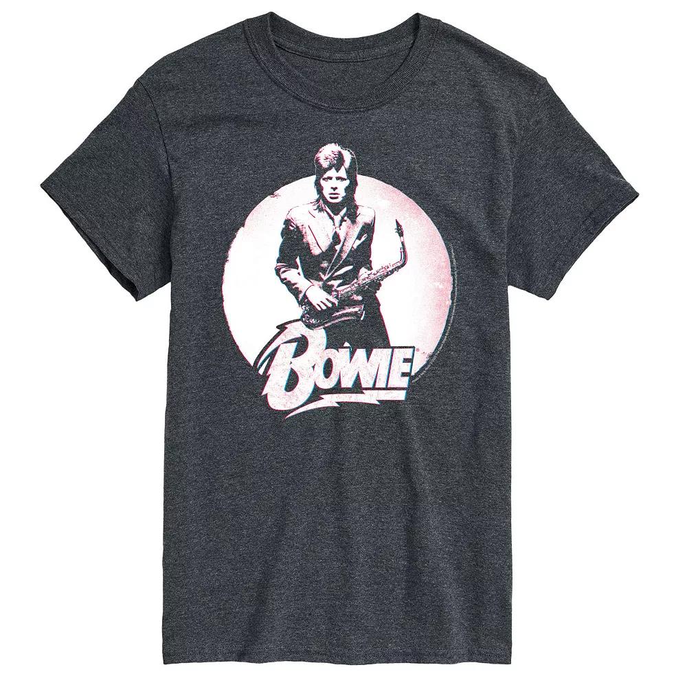 Men's David Bowie Distressed Tee,  Product Image
