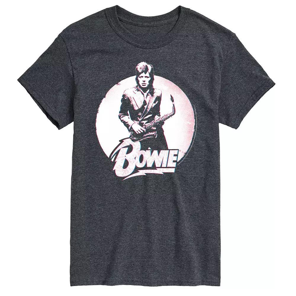 Men's David Bowie Distressed Tee,  Product Image