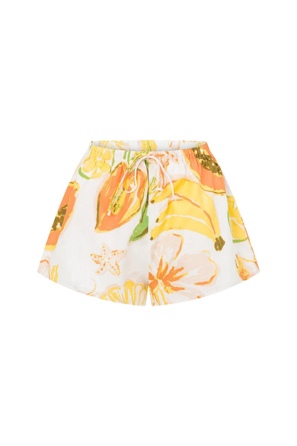 Jetta Shorts - Seaview Peachy Product Image