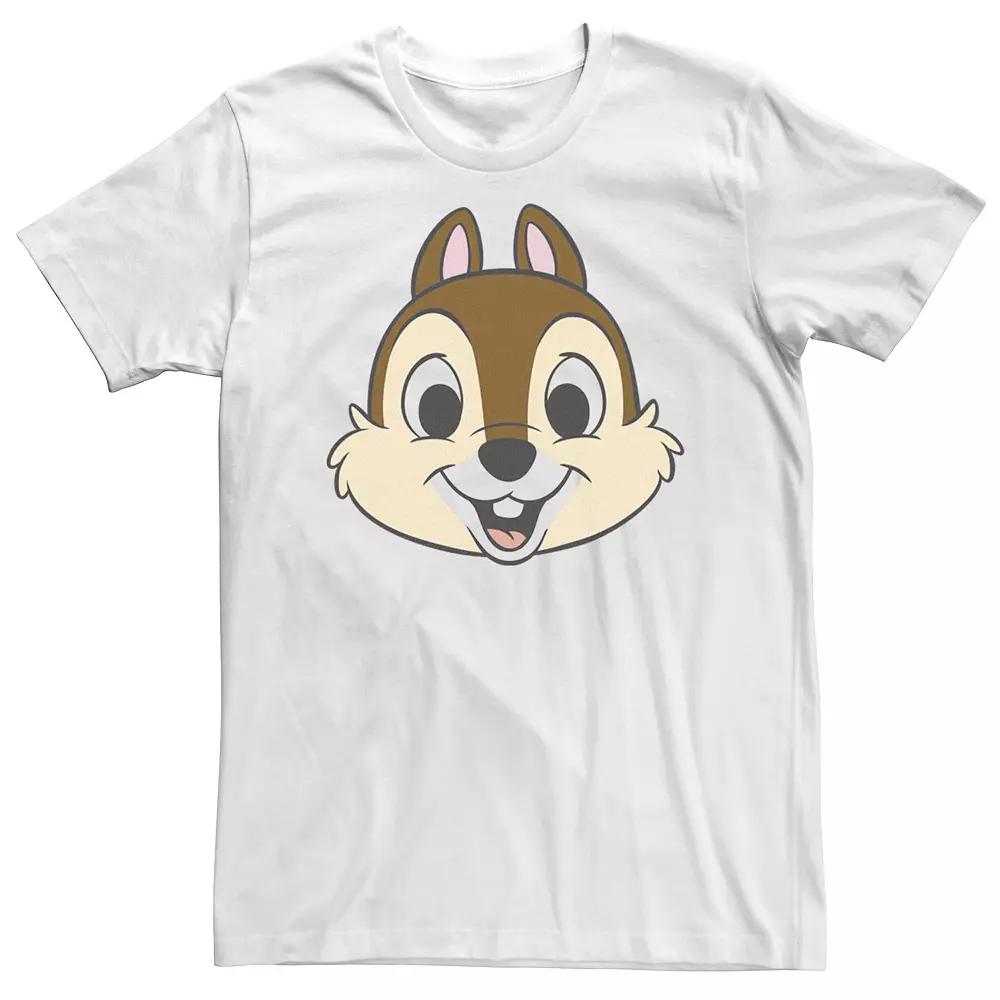 Big & Tall Disney Chip And Dale Chip With Transparent Cheeks Tee, Men's,  Product Image
