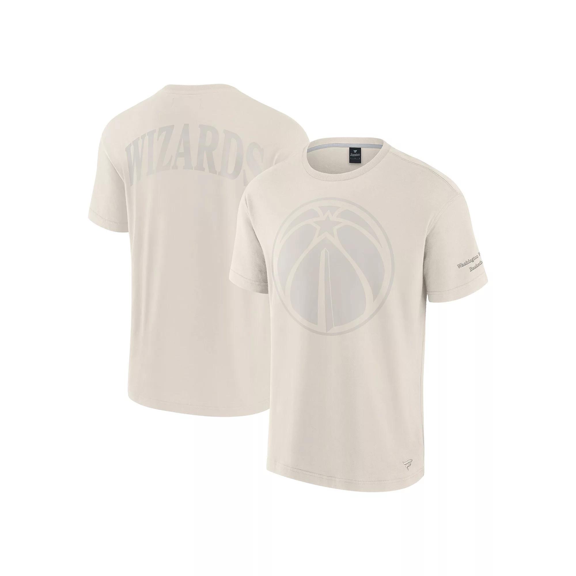 Men's Fanatics Cream Milwaukee Bucks Elements Iconic T-Shirt,  Product Image