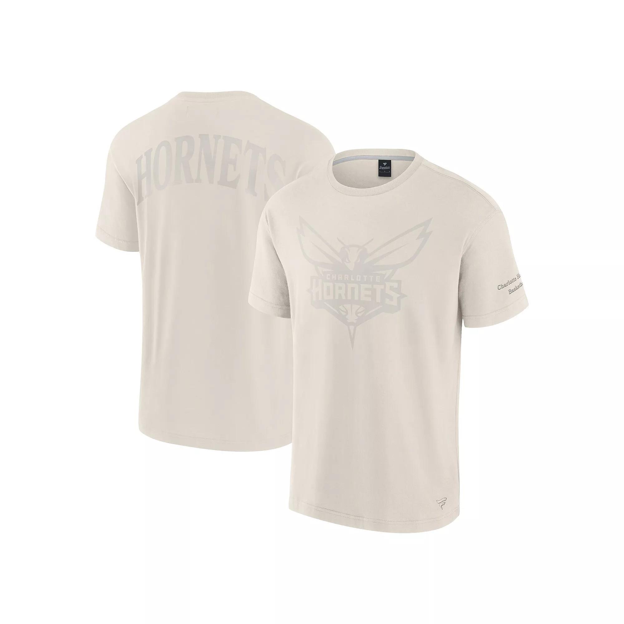 Men's Fanatics Cream Charlotte Hornets Elements Iconic T-Shirt, Size: Small, Chr Beige Product Image