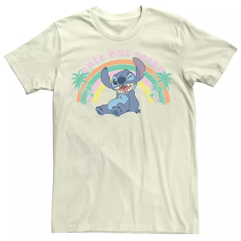 Disney's Lilo & Stitch Men's Cute But Crazy Stitch Tee,  Product Image