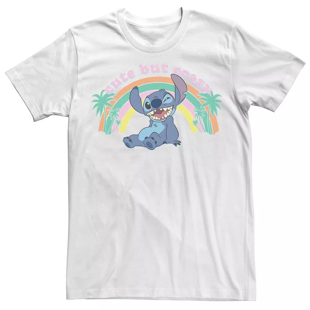 Disney's Lilo & Stitch Men's Cute But Crazy Stitch Tee,  Product Image