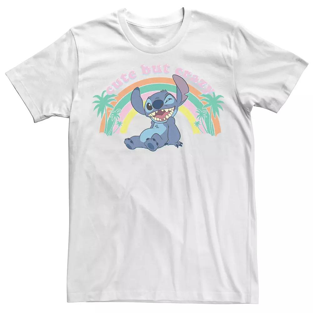 Disney's Lilo & Stitch Men's Cute But Crazy Stitch Tee,  Product Image