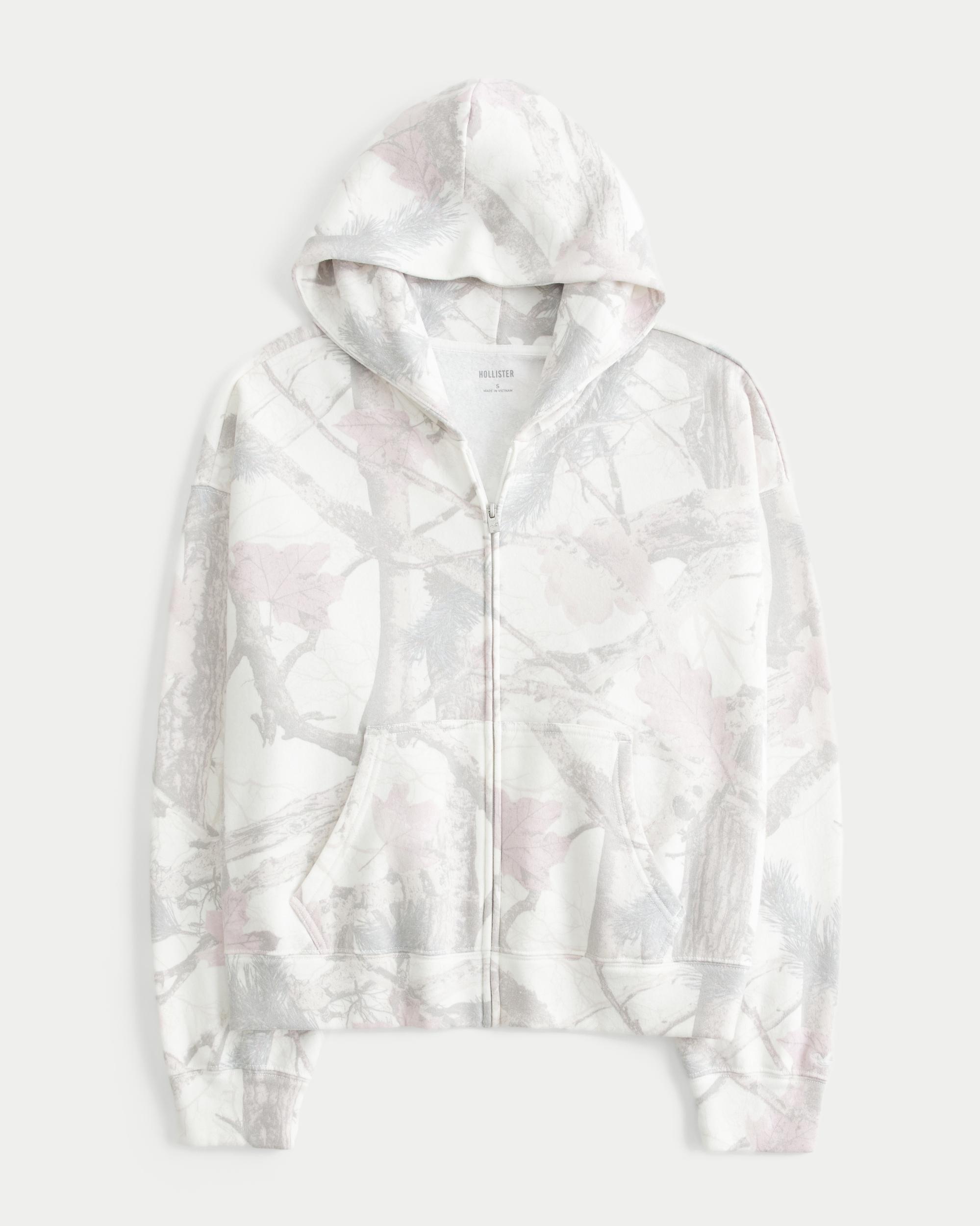 Oversized Zip-Up Hoodie Product Image
