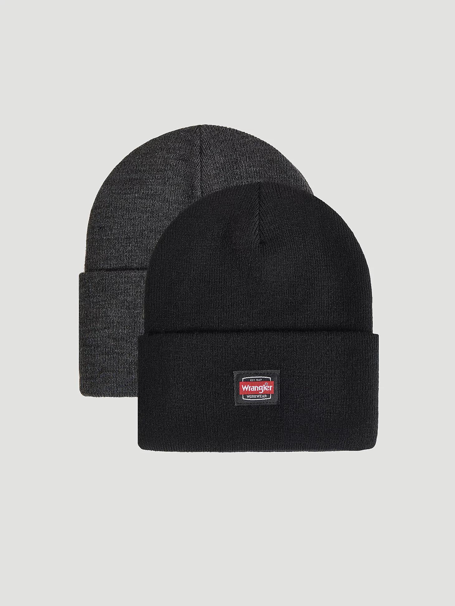 Knit Workwear Beanie (2-Pack) | Men's ACCESSORIES | Wrangler® Product Image
